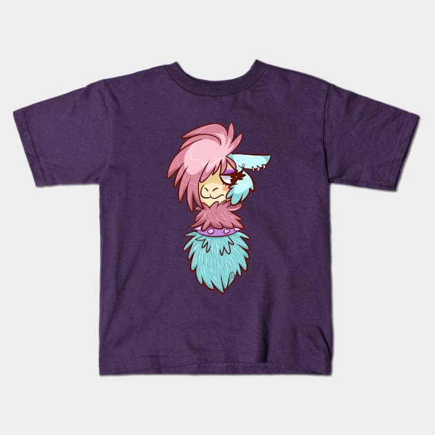 Pastel Alpunka Kids T-Shirt by LeafBunnyStudios